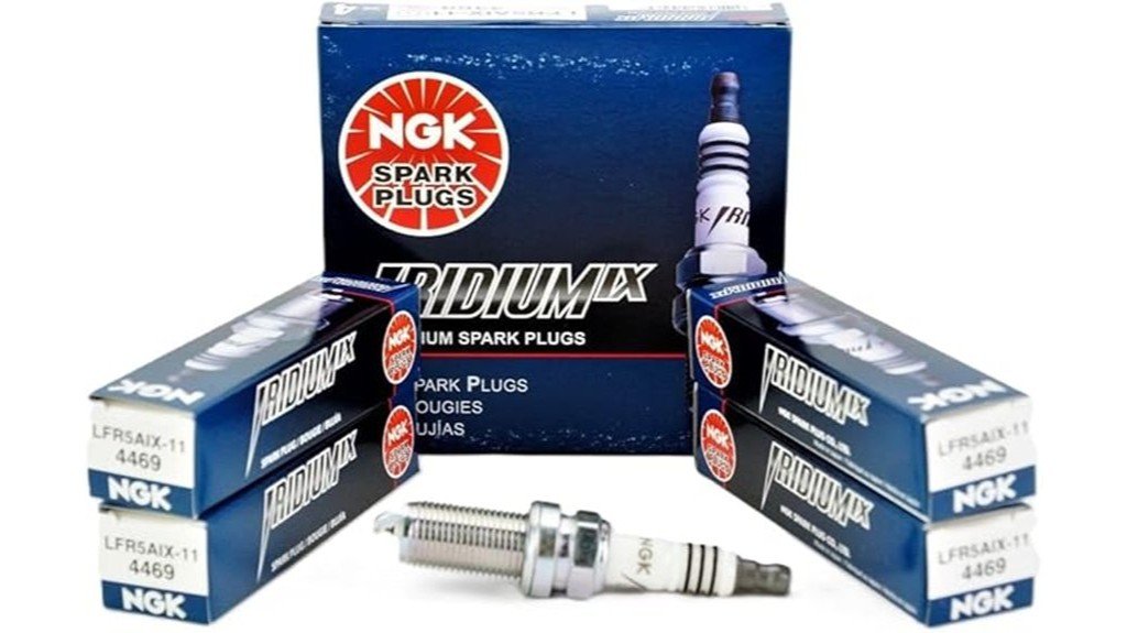 NGK Iridium IX LFR5AIX-11 spark plugs for Toyota 2.5L engine