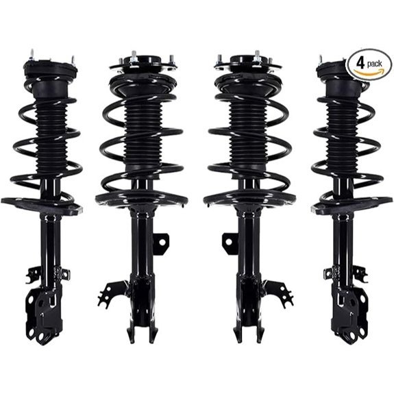 PM Auto Front & Rear Strut-Coil Spring Set for 2012-2017 Toyota Camry