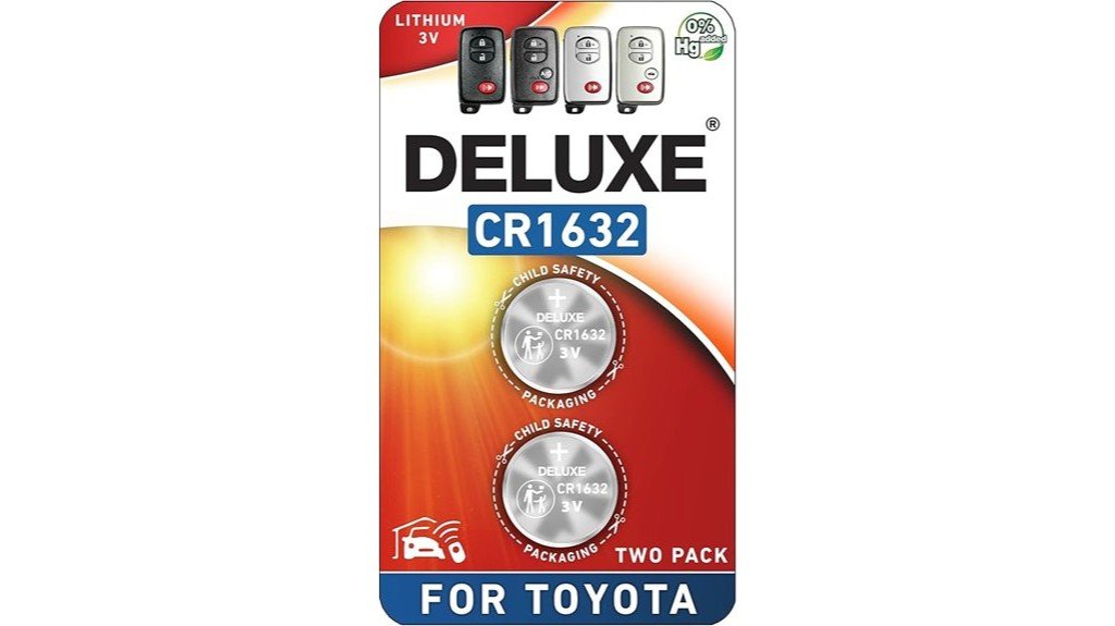 toyota key fob batteries