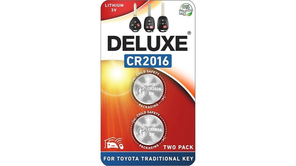 toyota key fob batteries