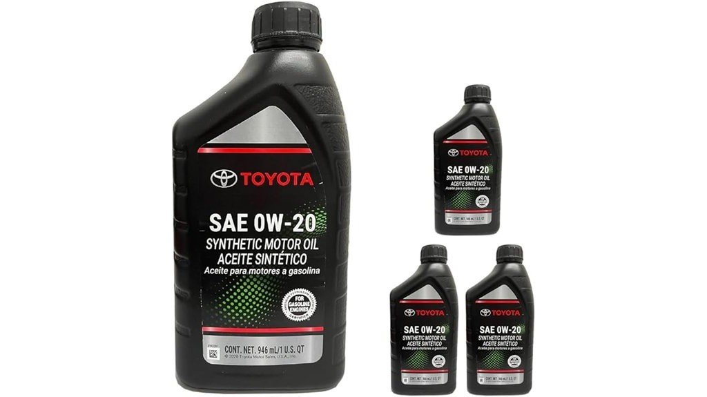 toyota oem 4 quarts oil