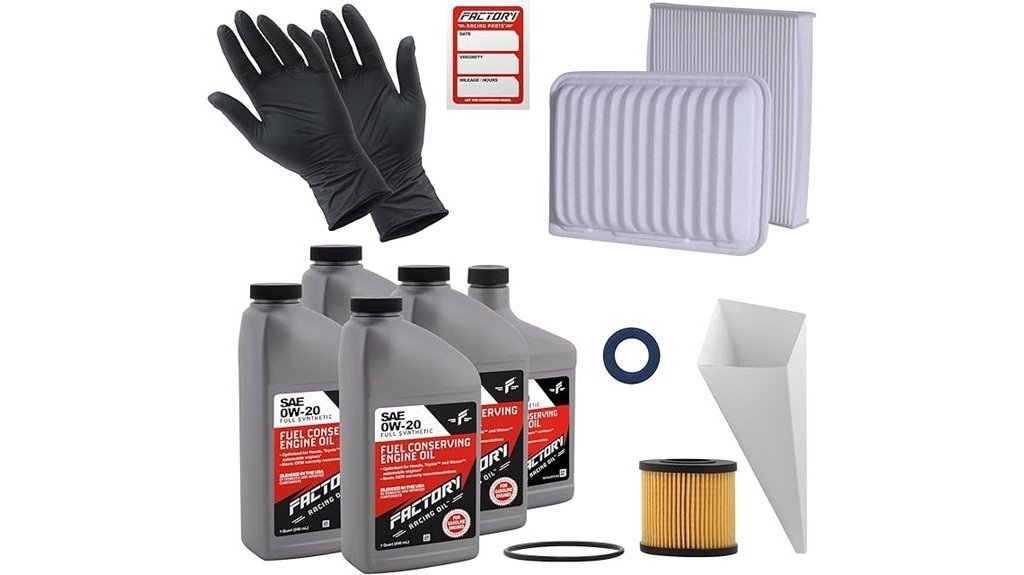 toyota oil change kit