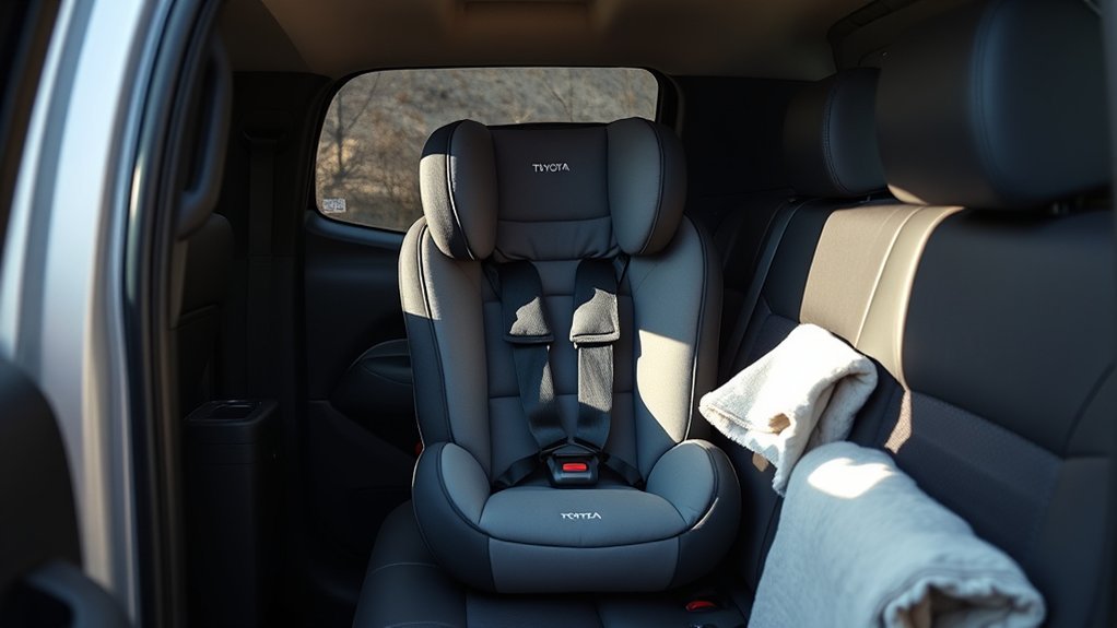 toyota tacoma car seat guide