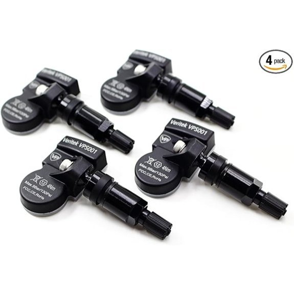 Veritek TPMS Sensors Set for 2016-2024 Toyota Tacoma