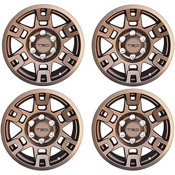 Toyota TRD Pro Flat Bronze Wheel Set (4)