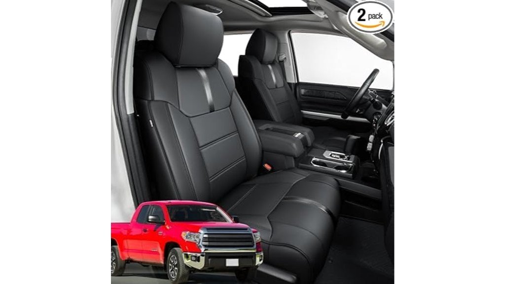 toyota tundra leather seat covers