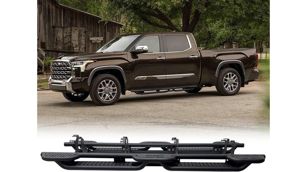 toyota tundra side step bars