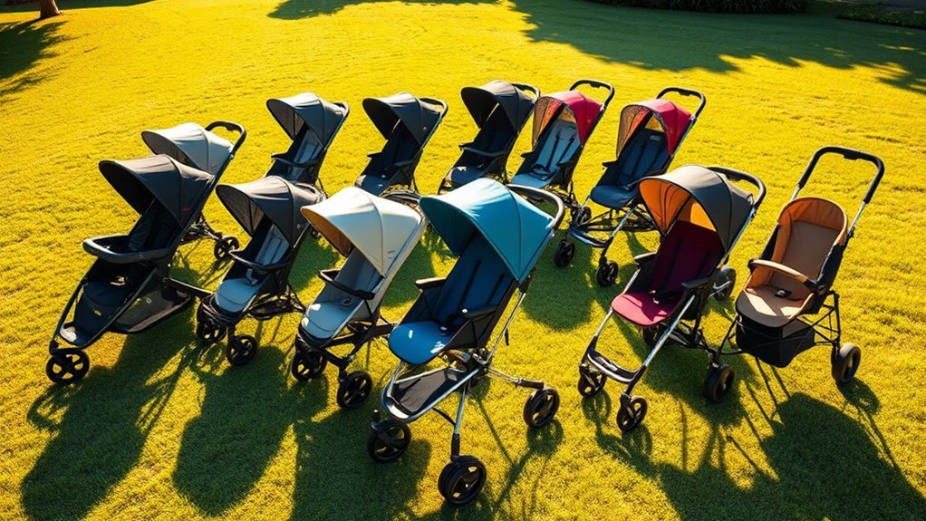 types of stroller options
