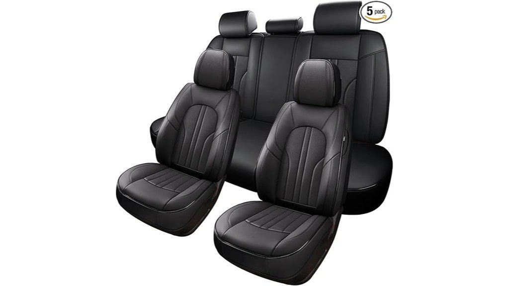 universal waterproof leather seat covers
