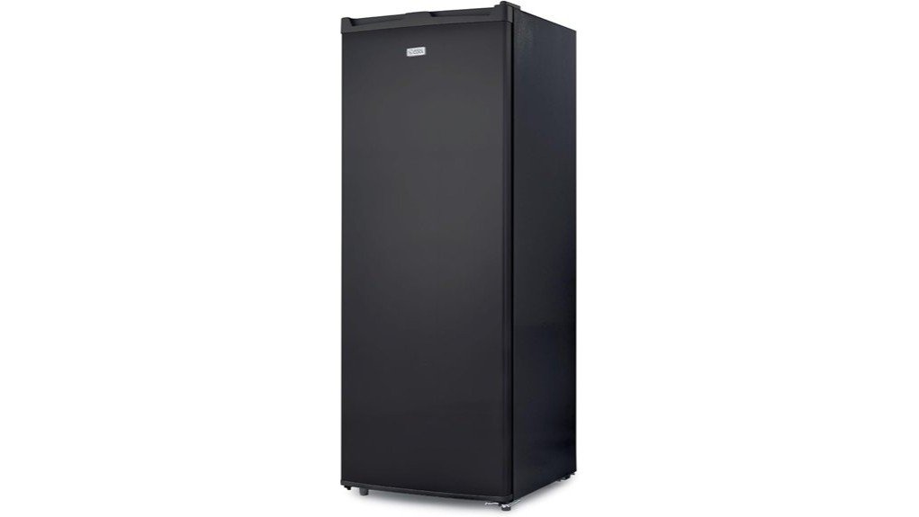 upright freezer performance review