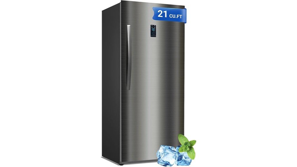 upright freezer product review