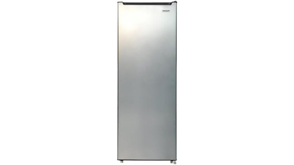 upright freezer storage capacity
