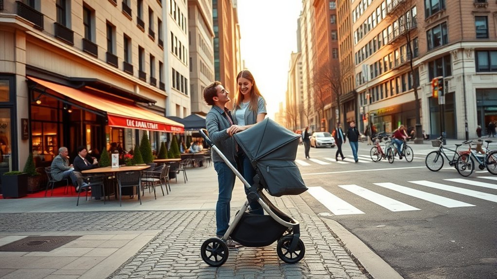 urban stroller for city parents