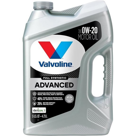 Valvoline Advanced Full Synthetic SAE 0W-20 Motor Oil 5 QT