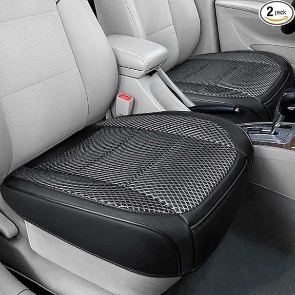 2-Pack Ventilated 3D Air Mesh Car Seat Covers