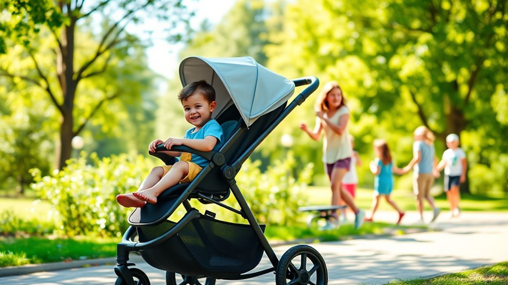 versatile safe convenient strollers