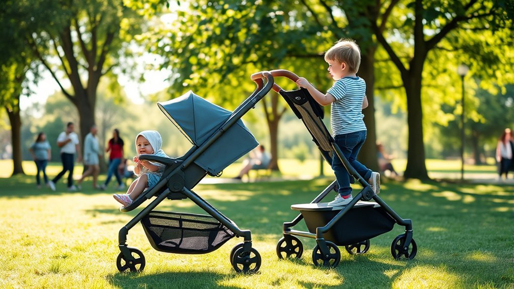 versatile seating for siblings