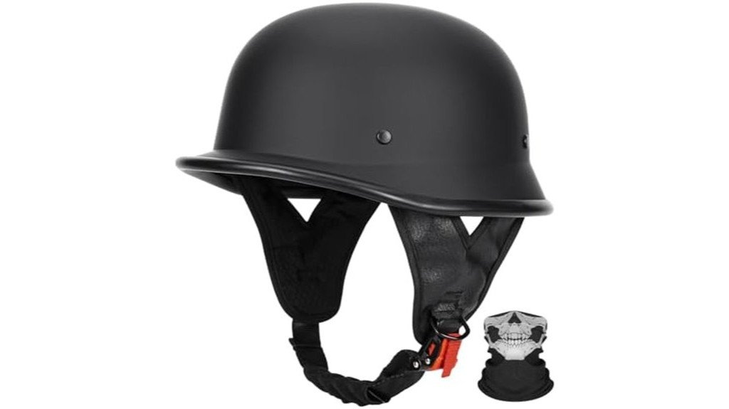 vintage german motorcycle helmet