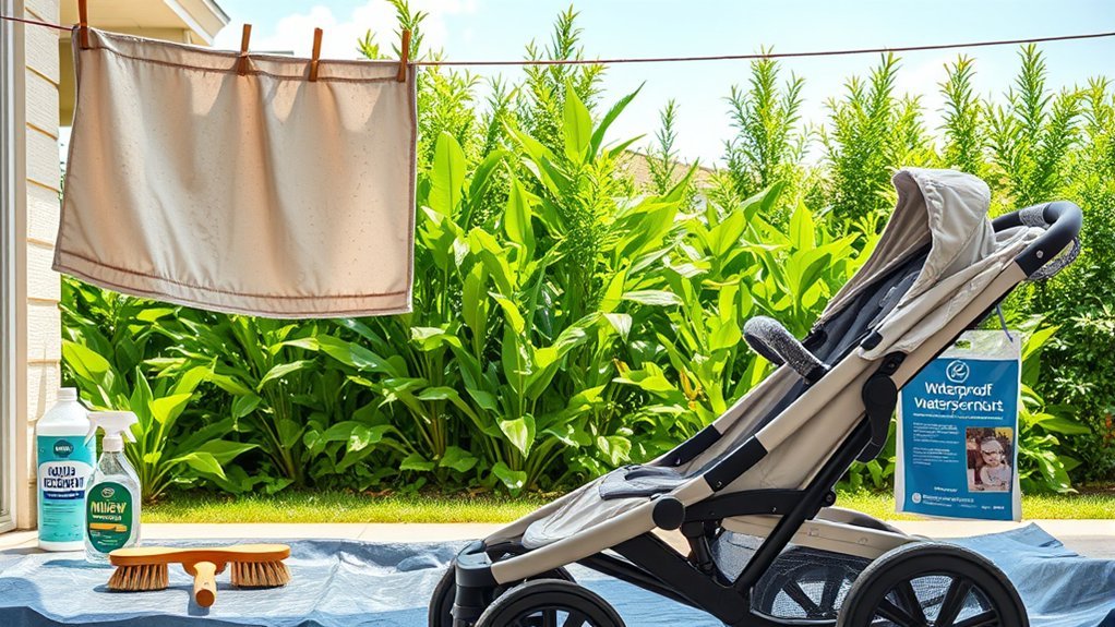 wash rinse dry textiles