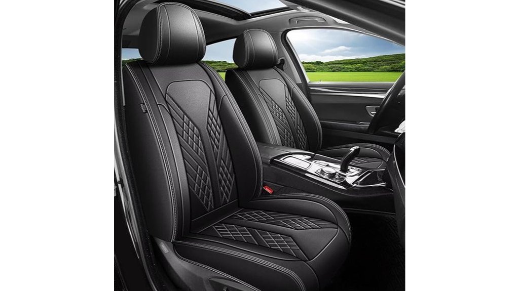 waterproof black seat covers