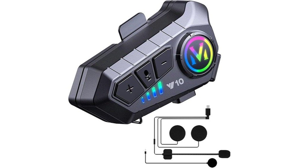 waterproof bluetooth helmet headset