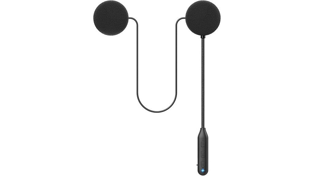 waterproof bluetooth motorcycle headphones