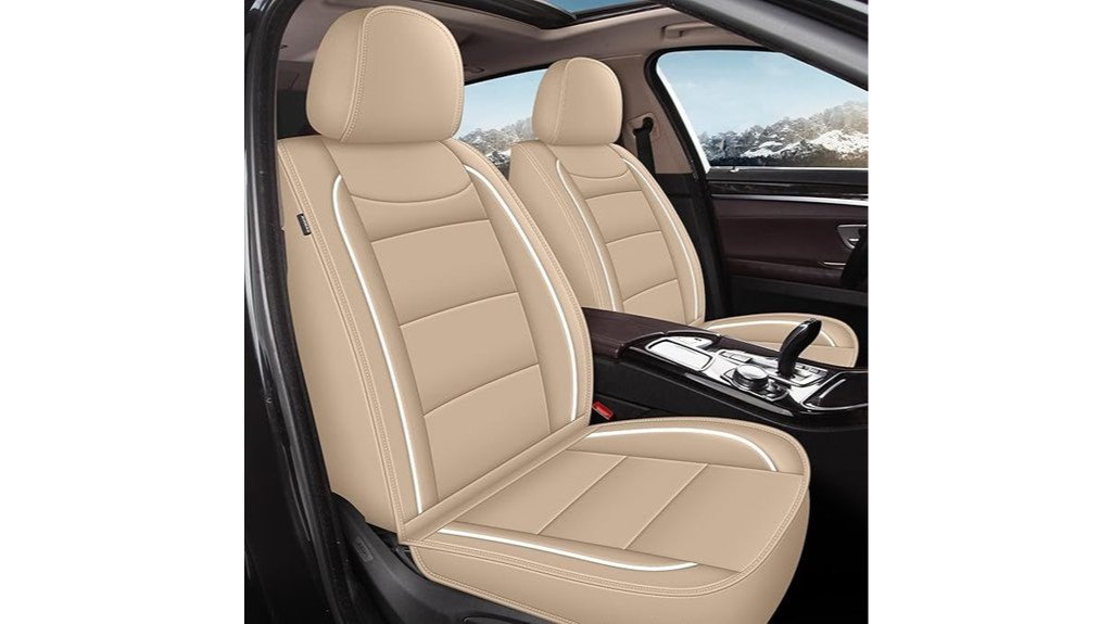 waterproof leather car seat