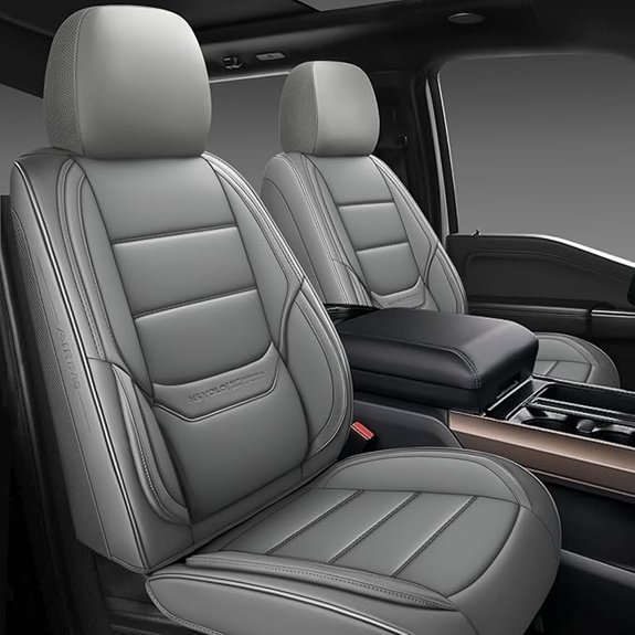 NS YOLO Waterproof Leatherette Car Seat Covers (5)