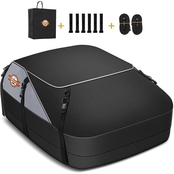 Sailnovo 20 cu ft Waterproof Car Rooftop Cargo Bag