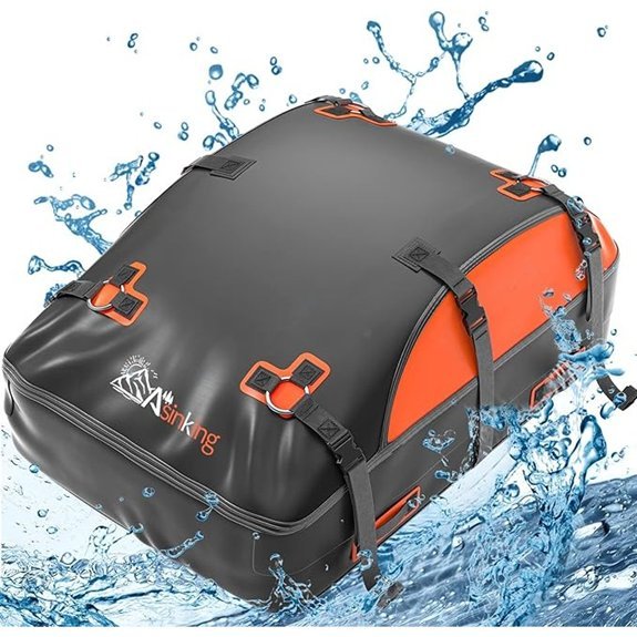Asinking 20 cu ft Waterproof Car Rooftop Cargo Bag