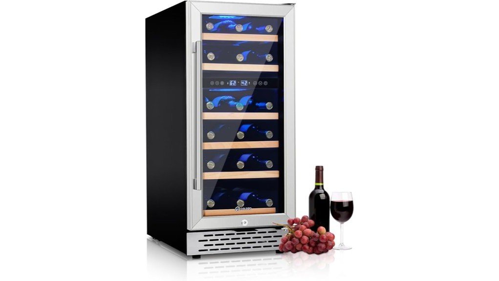 wine cooler refrigerator review