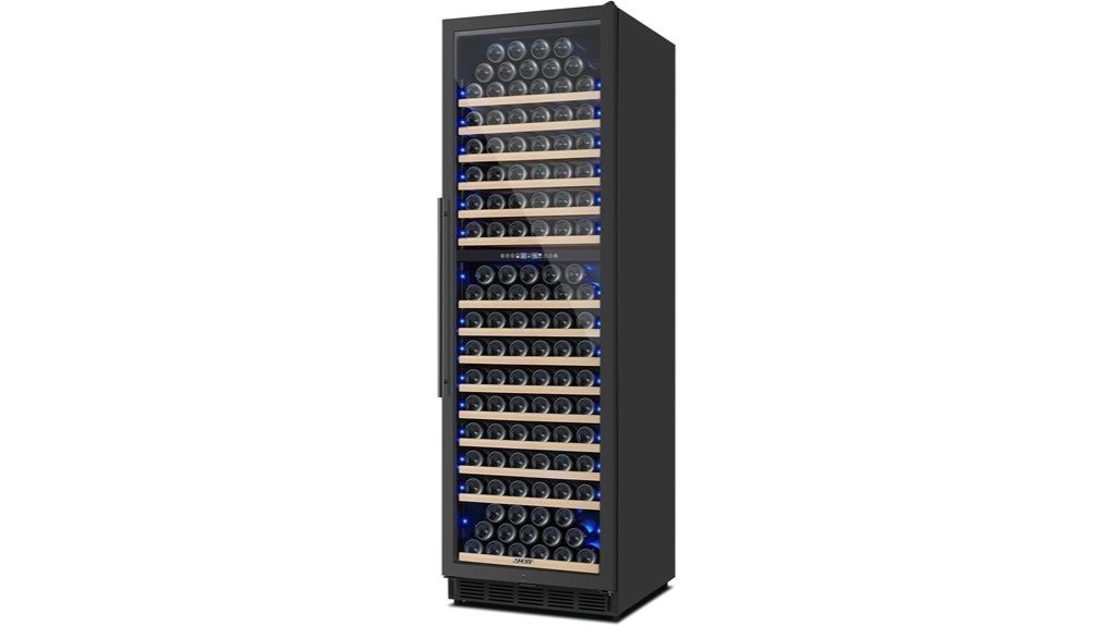 wine storage temperature control