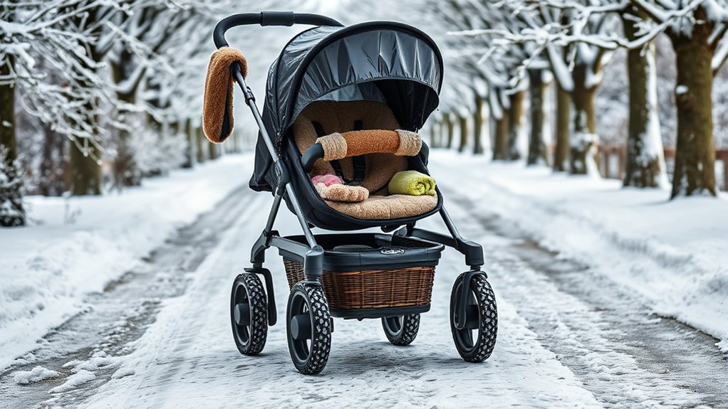 winter stroller essentials checklist