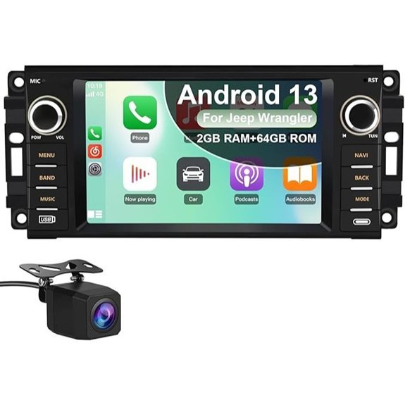 Vratzn Android 13 Car Stereo with Wireless CarPlay
