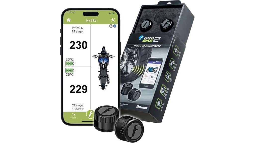 wireless tire pressure system