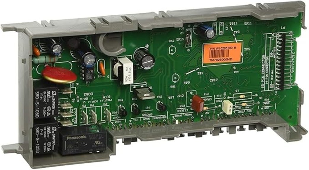 wpw10285180 control board evaluation