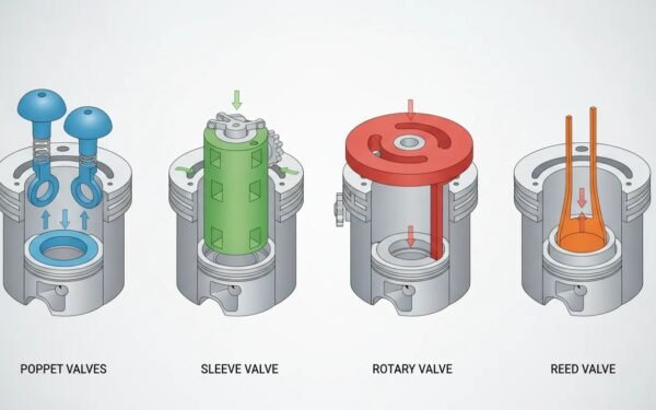 Engine Valve Types Explained: Poppet, Sleeve, Rotary & Reed